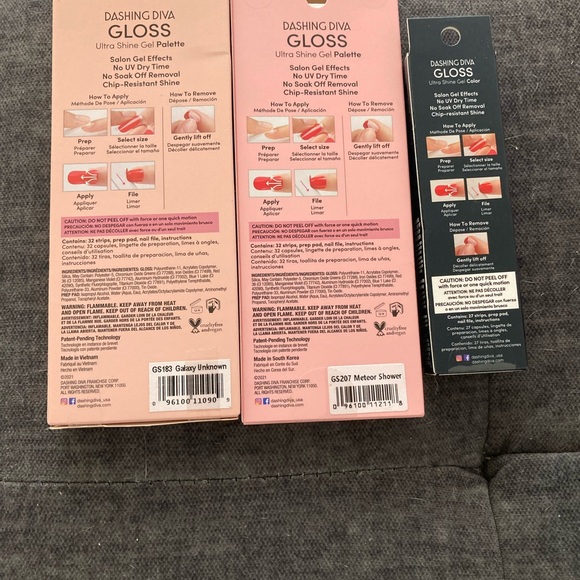 Dashing Diva Gloss Gel Nail Strips Set - Picture 2 of 6